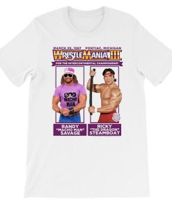Macho Ricky Steamboat Wrestlemania Shirt