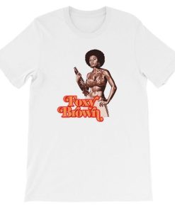 Vintage Actress Foxy Brown Pam Grier T Shirt