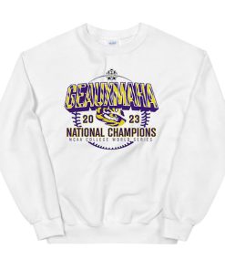 National Champions Geaux Maha Lsu Sweatshirt