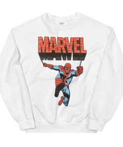 Spiderman Womens Marvel Sweatshirt