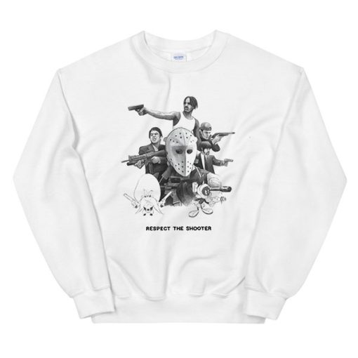 Vintage Respect the Shooter Thedirtlabel Sweatshirt