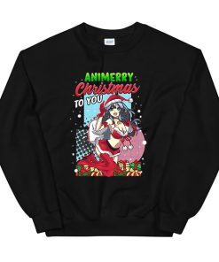 Xenovia Quarta Anime Christmas Fanart Sweatshirt