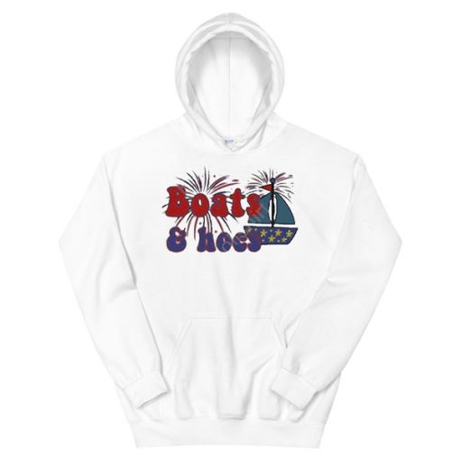 Boats and Hoes 4Th of July Noaral Hoodie