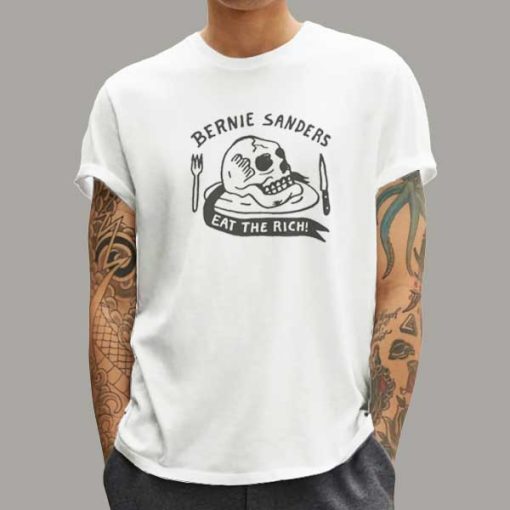 Bernie sanders eat the rich Short-Sleeve Unisex T-Shirt