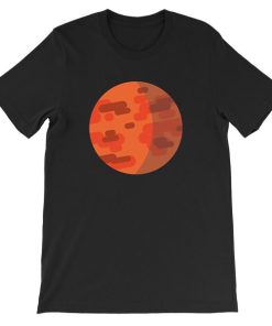 Planet Mars Cartoon Kurzgesagt Merch T shirt