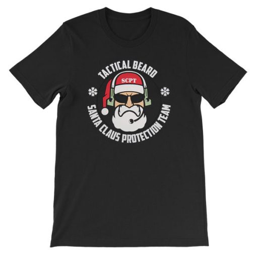 Team Beard Protection Tactical Santa Shirt