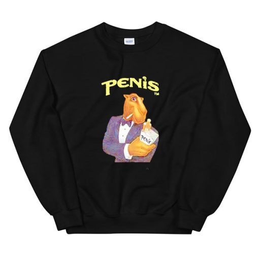 Awesome Joe Camel Penis Cigarette Sweatshirt