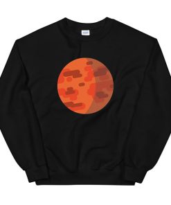 Planet Mars Cartoon Kurzgesagt Merch Sweatshirt