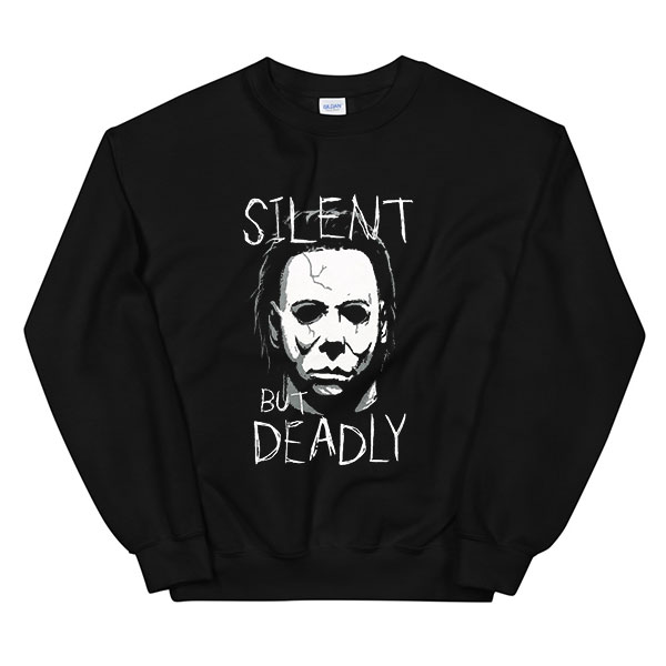 Silent but Deadly Michael Myers Hoodie - Cheap Graphic Tees