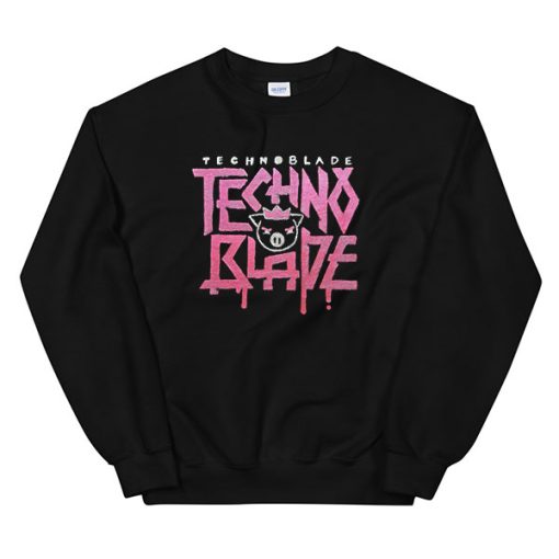 Technoblade Merch Little Pig Sweatshirt