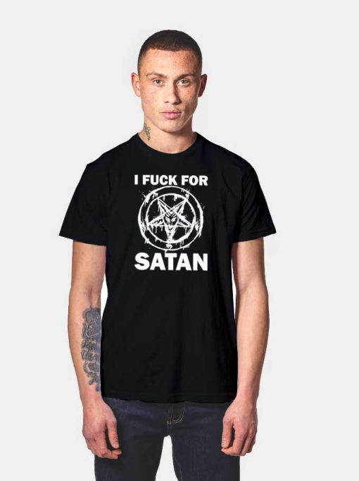 I Fuck for satan Short-Sleeve Unisex T-Shirt