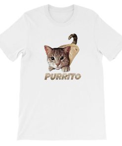 Cute Kitten Burrito Food Purrito Shirt