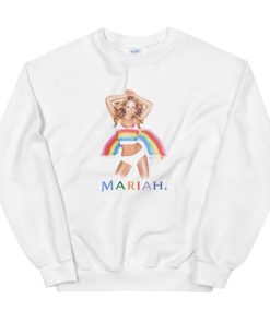Vintage Hot Mariah Carey Rainbow Sweatshirt